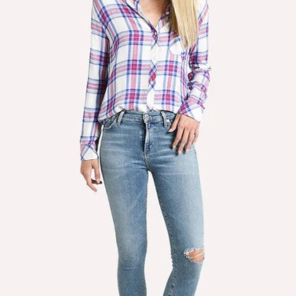 Classic RAILS Hunter button down - plaid print, timeless! Size Small - Picture 1 of 6